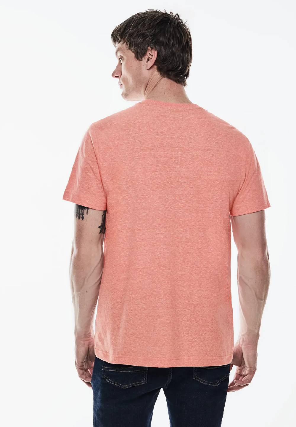 Street One Melange T-Shirt mit Print Discount Store für neue Produkte
