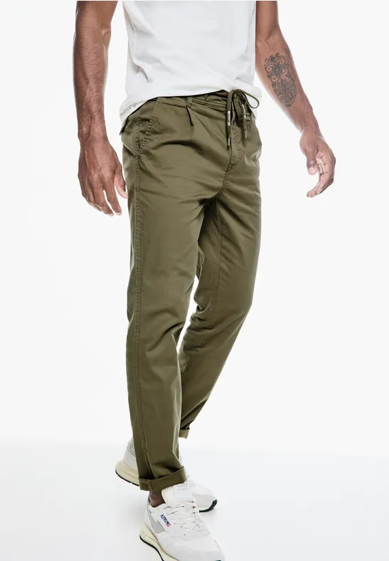Street One Relaxed Bundfalten Chino Super Rabatt