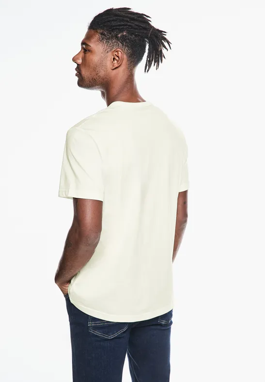 Street One T-Shirt mit 3D Wording Clearance-Verkauf