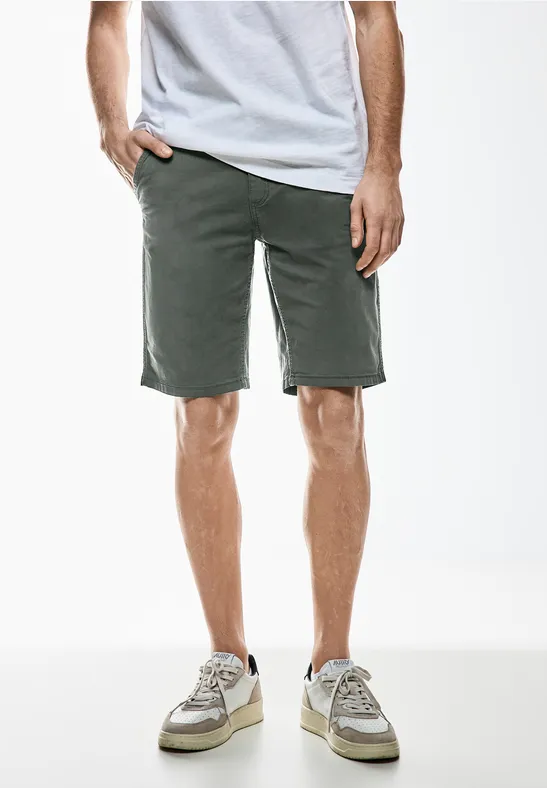 Street One Stretch Twill Chino Shorts Outlet