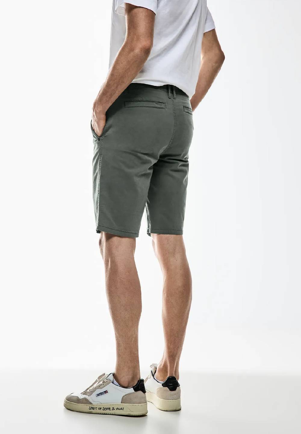 Street One Stretch Twill Chino Shorts Outlet