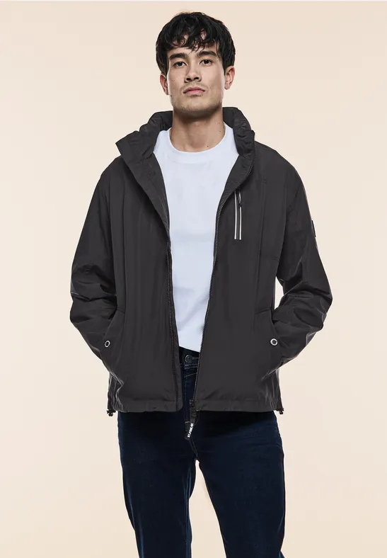Street One Windbreaker in Unifarbe Auslauf