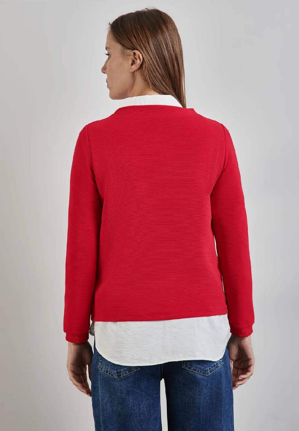 Street One Turtleneck Struktur-Shirt Rabatt