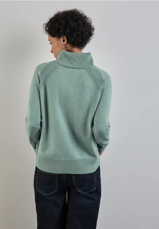 Street One Pullover mit Stehkragen Begrenztes Angebot
