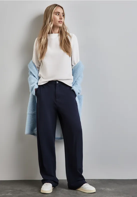 Street One Turtleneck Struktur-Shirt Lagerräumung
