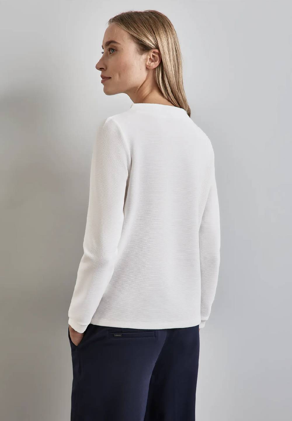 Street One Turtleneck Struktur-Shirt Lagerräumung