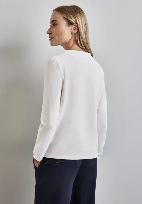 Street One Turtleneck Struktur-Shirt Lagerräumung