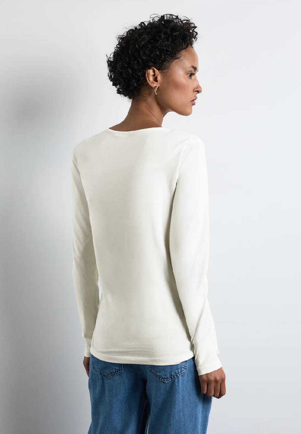 Street One Basic Langarmshirt Zeitlich begrenztes Angebot