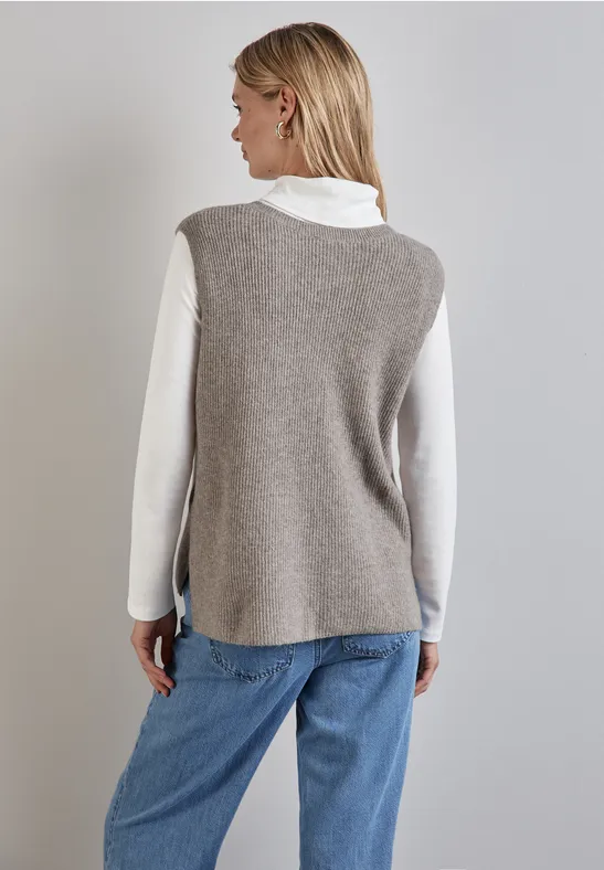 Street One Ärmelloser Pullover Kauf eins, bekomm eins gratis