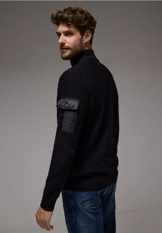 Street One Materialmix Pullover Letzte 2 Tage