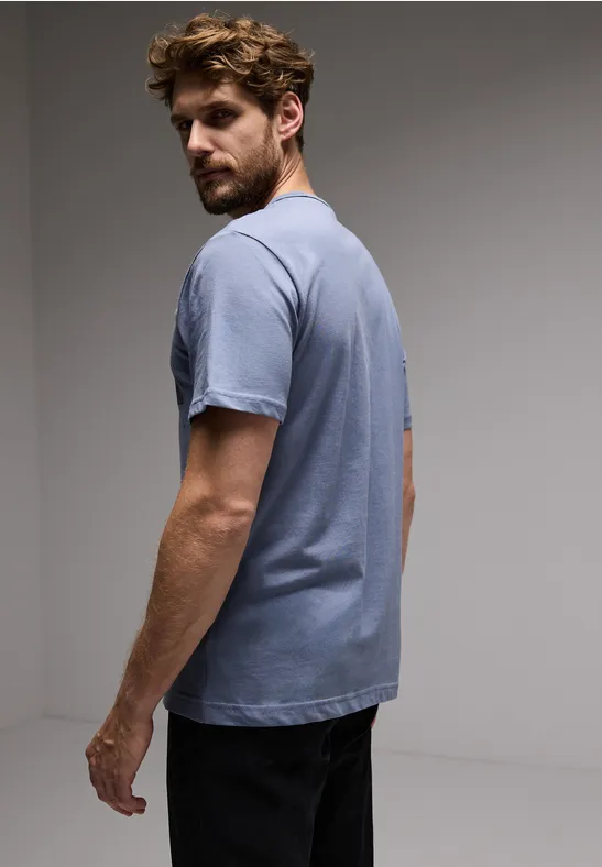 Street One T-Shirt mit Chestprint Zeitbegrenzte Promotion
