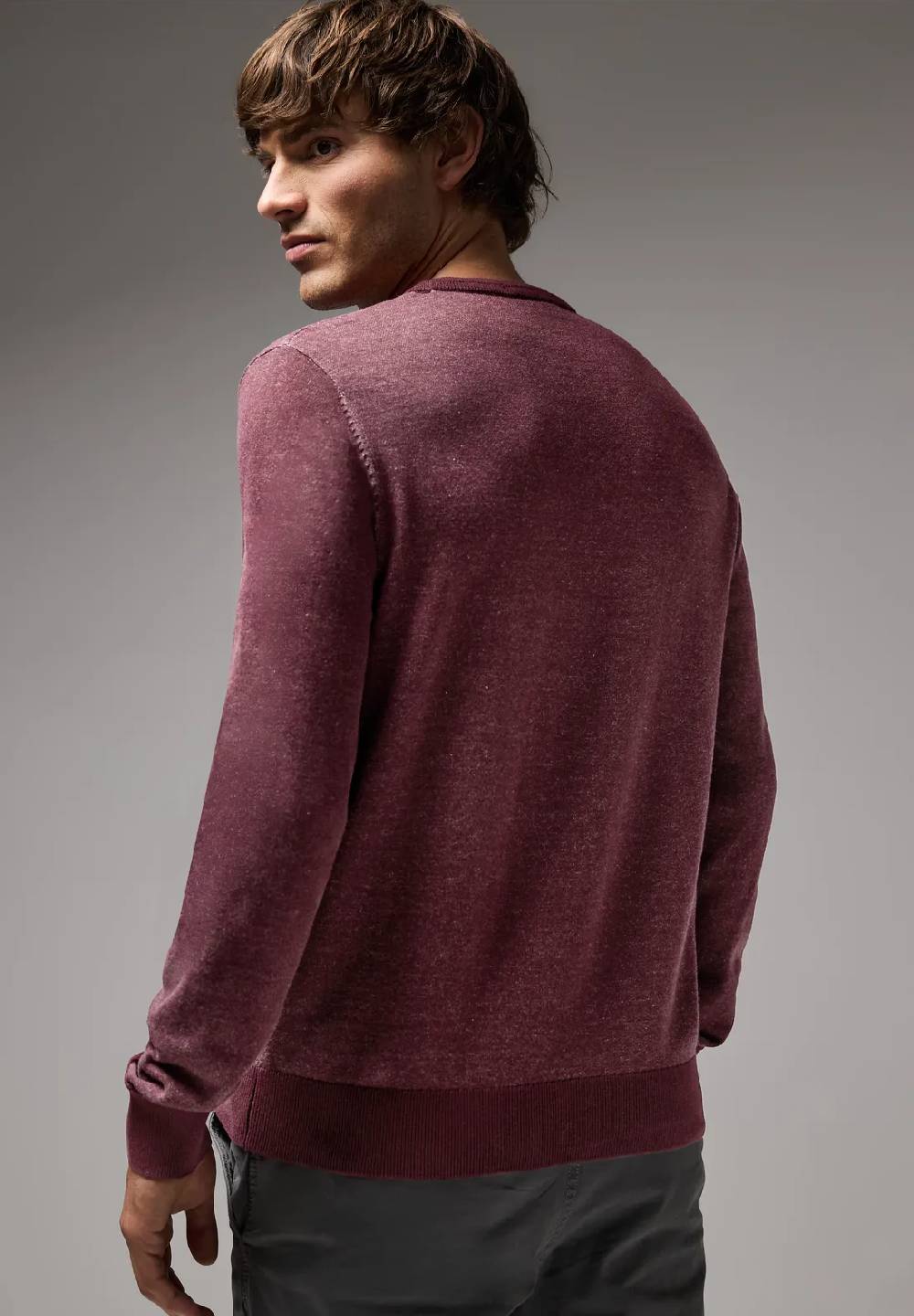 Street One Pullover in Two Tone Optik Sonderangebot der Fabrik