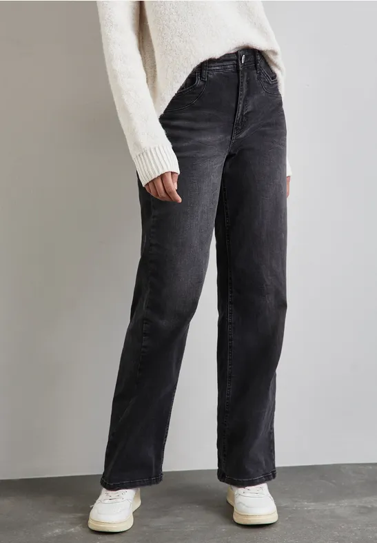 Street One Wide Leg Jeans 50% Rabatt für begrenzte Zeit