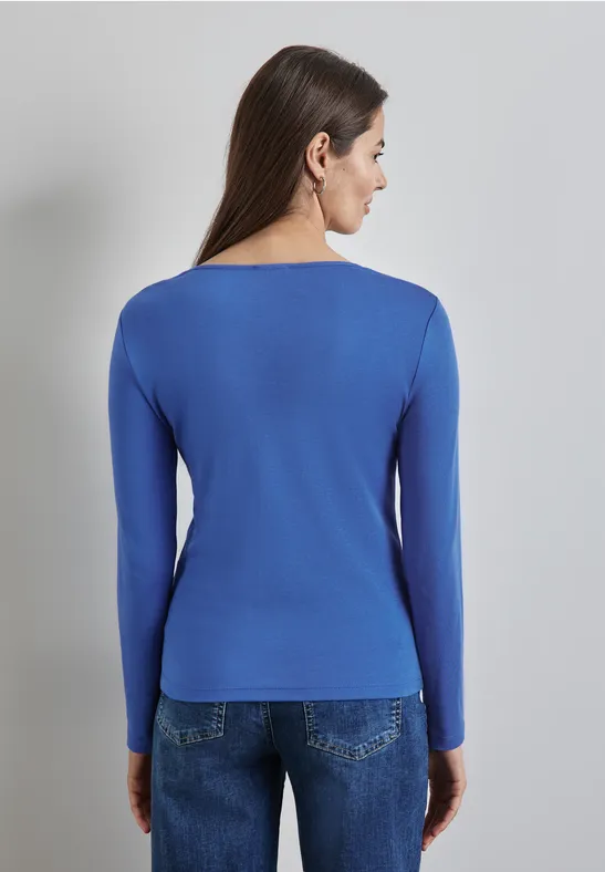 Street One Shirt mit Herzausschnitt Outlet