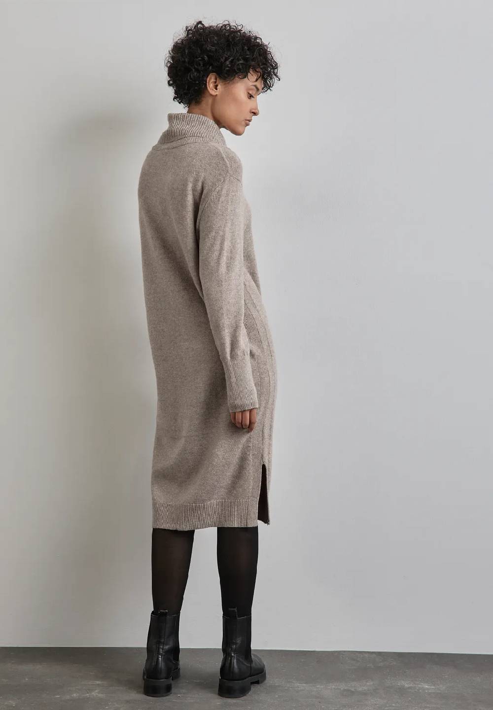 Street One Feinstrickkleid mit Knöpfen Auslauf