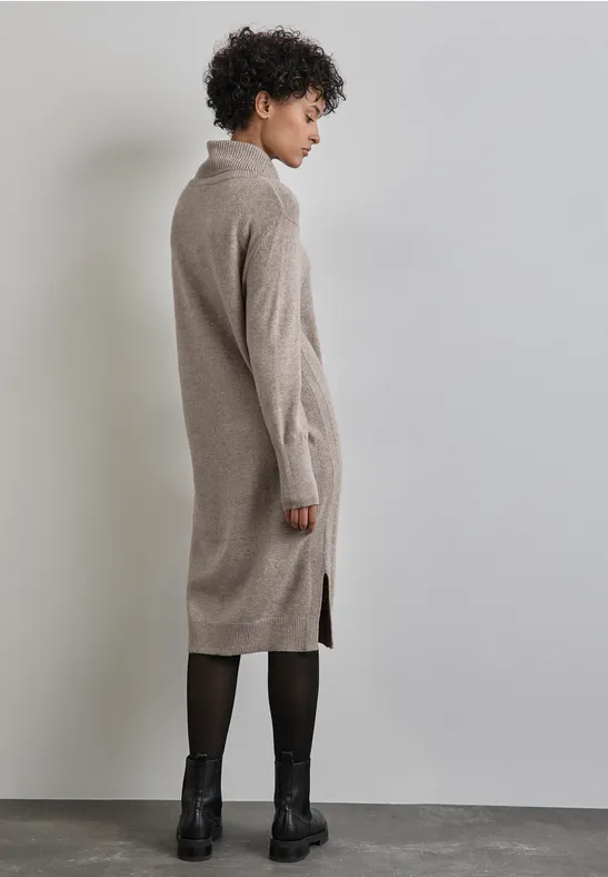 Street One Feinstrickkleid mit Knöpfen Auslauf