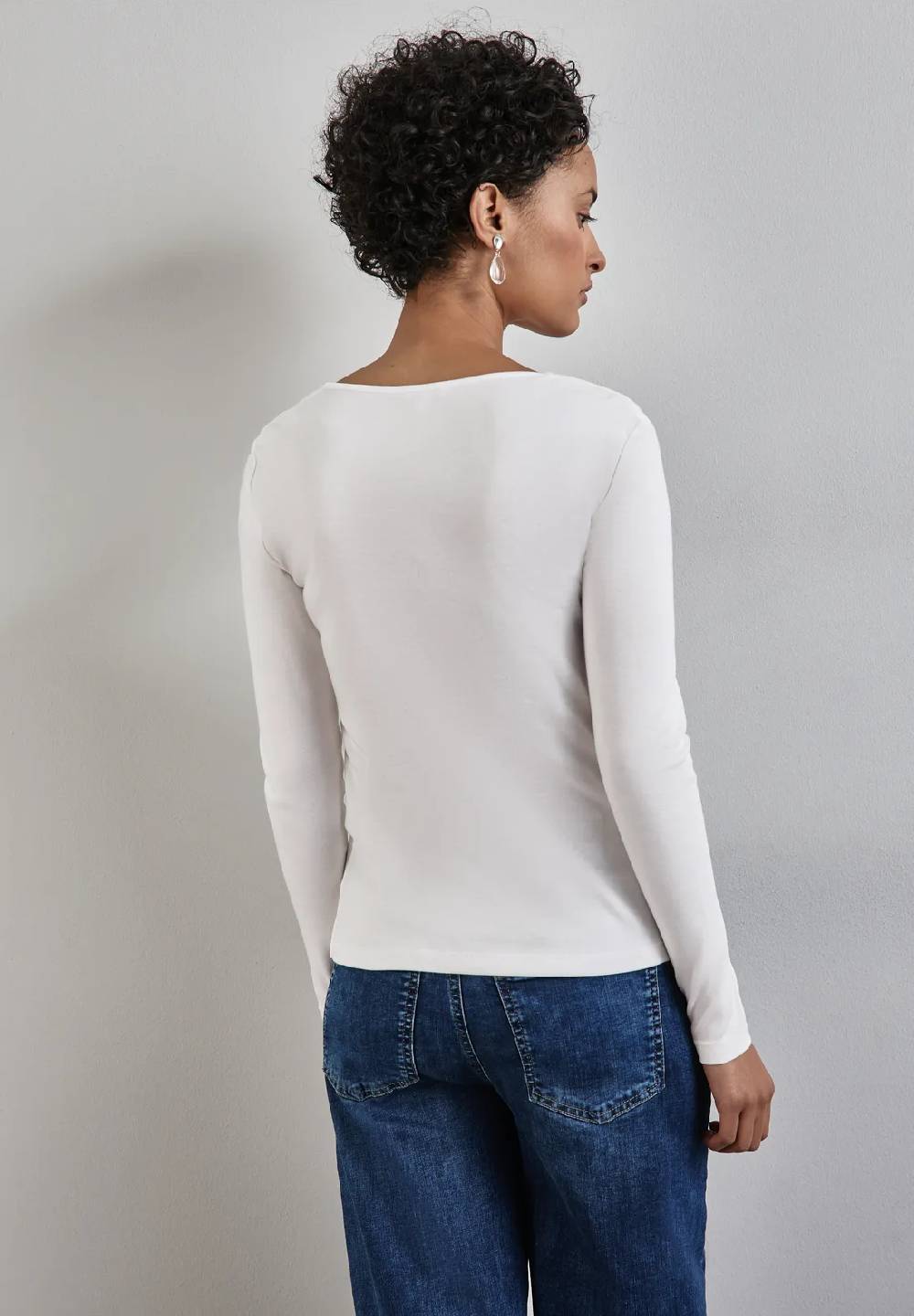 Street One Shirt mit Herzausschnitt Limitierter Zeitrabatt