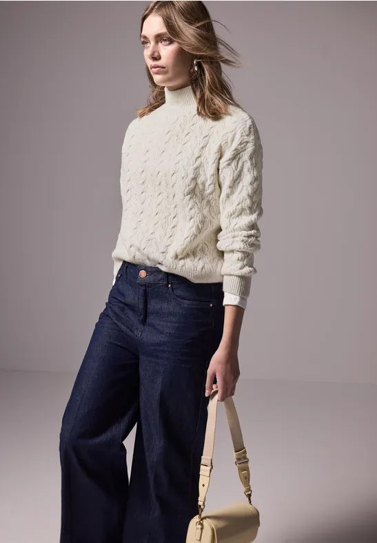 Street One Kurzer Strickpullover Sonderangebot
