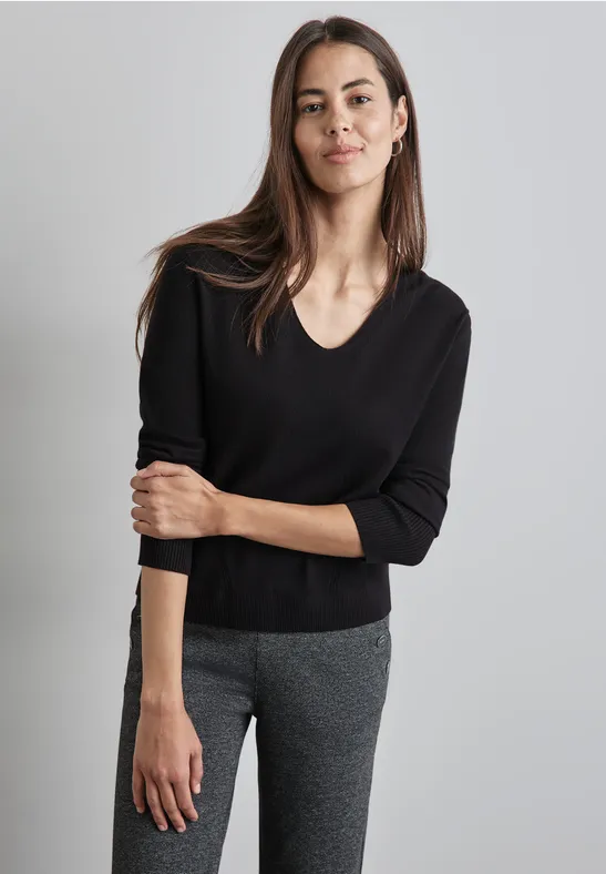 Street One Strickpullover mit Details Günstig kaufen