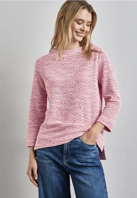 Street One Bouclé Shirt Preisnachlass