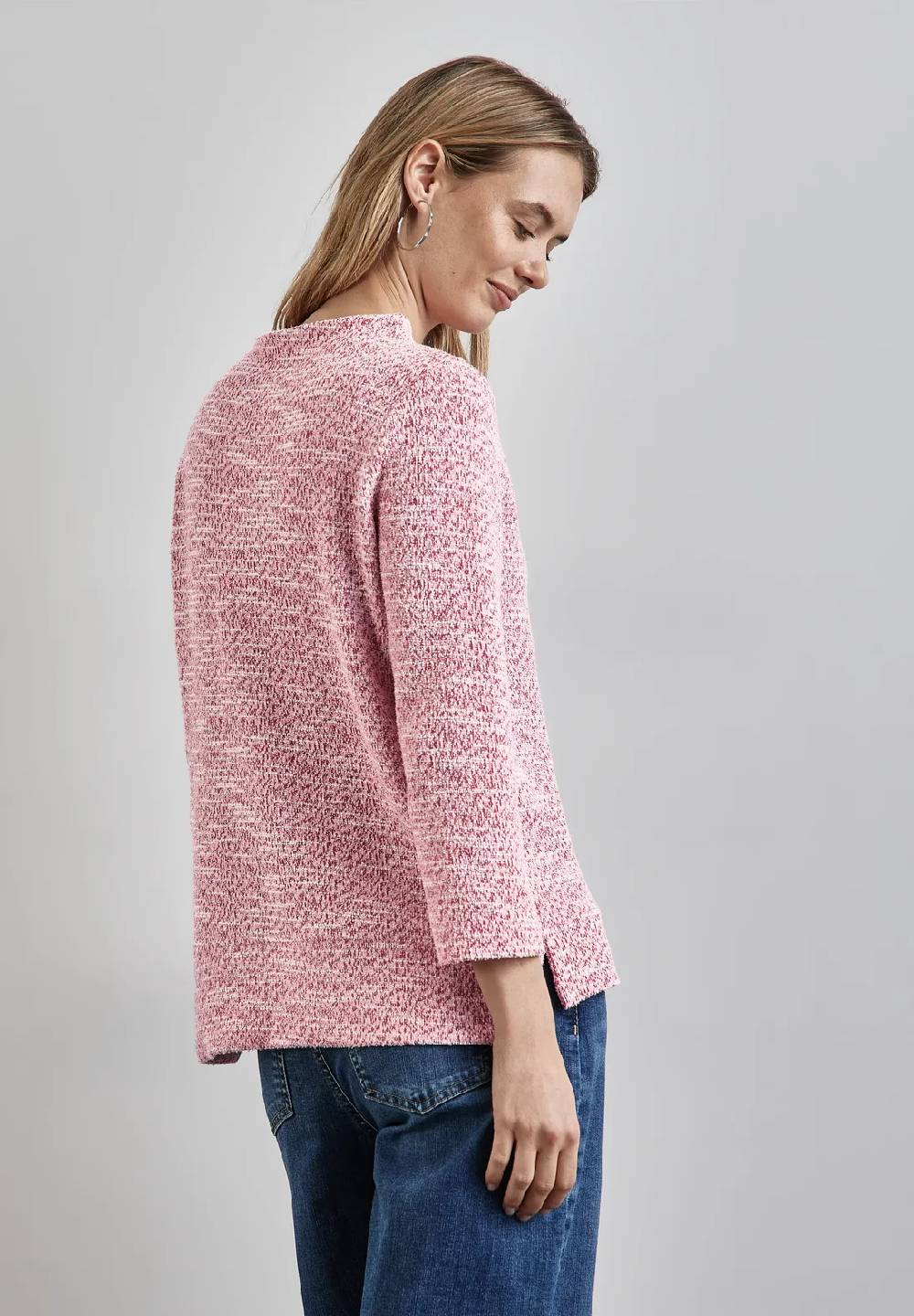 Street One Bouclé Shirt Preisnachlass