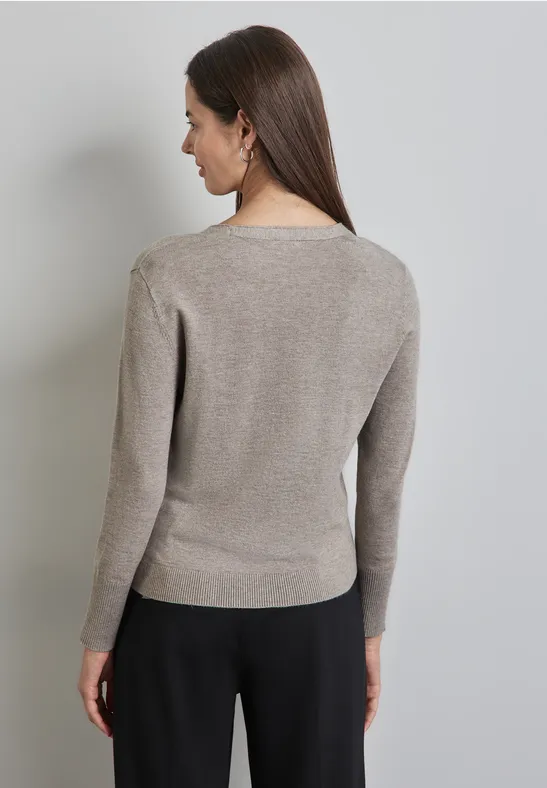 Street One Strickpullover mit Details Osterangebot