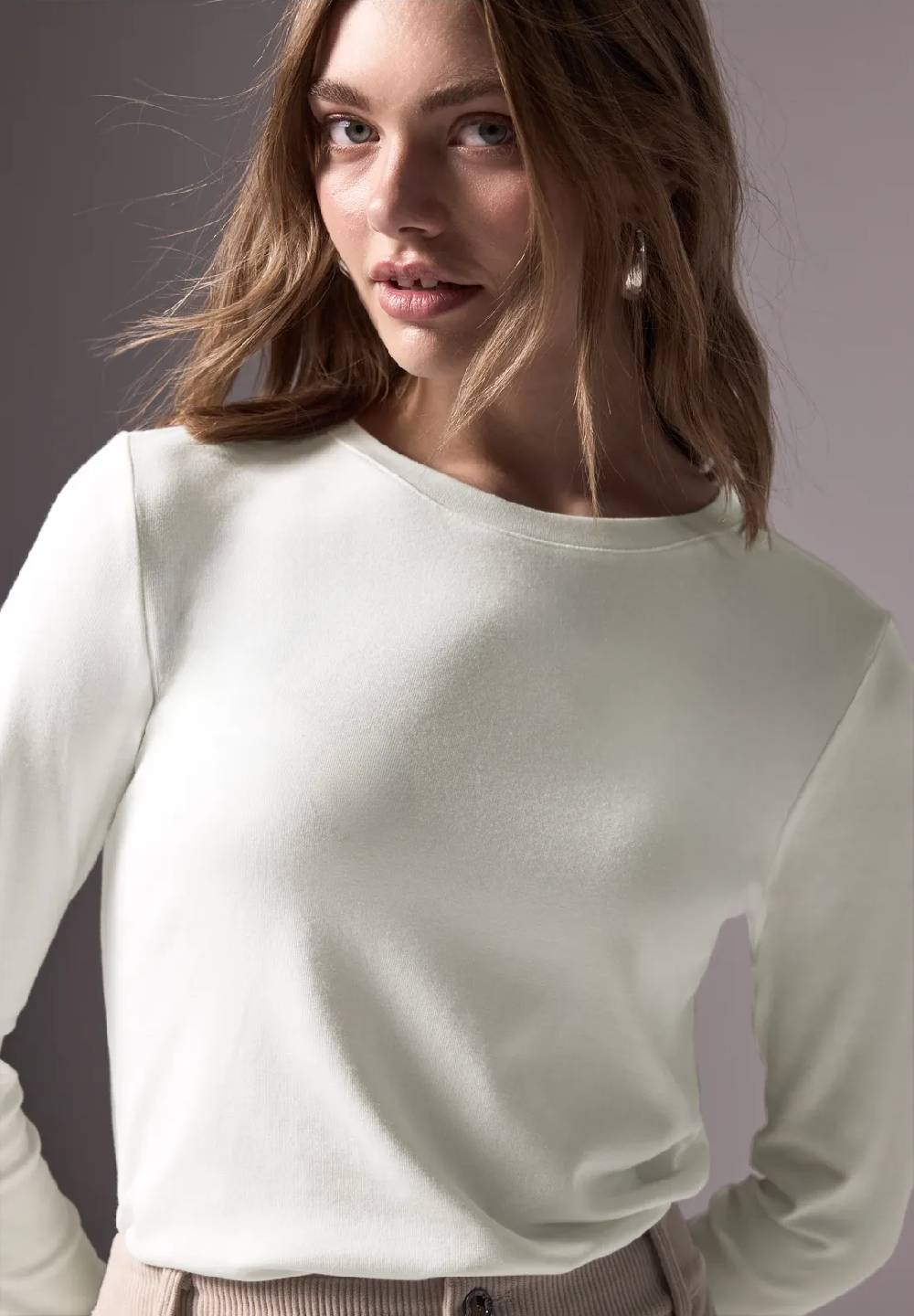 Street One Shirt mit Rippstruktur Valentinstagsangebot