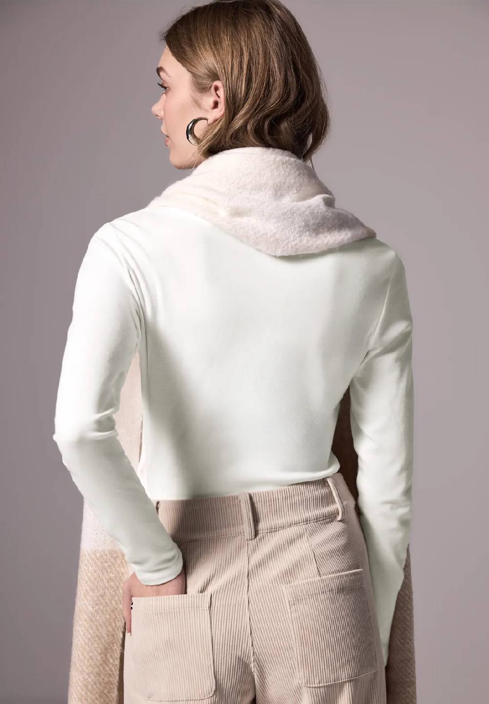 Street One Shirt mit Rippstruktur Valentinstagsangebot