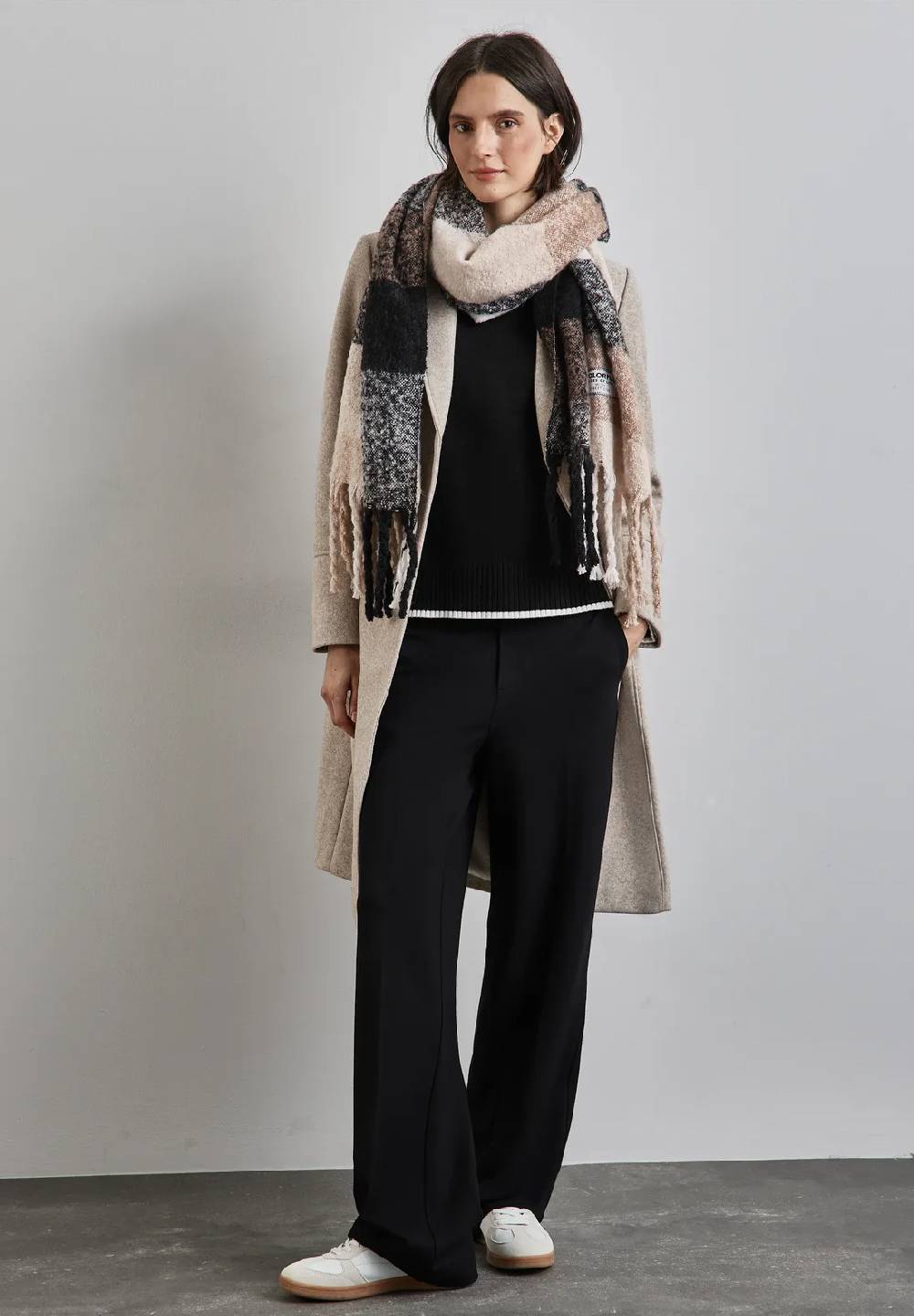 Street One Karierter Madras Schal Online Outlet