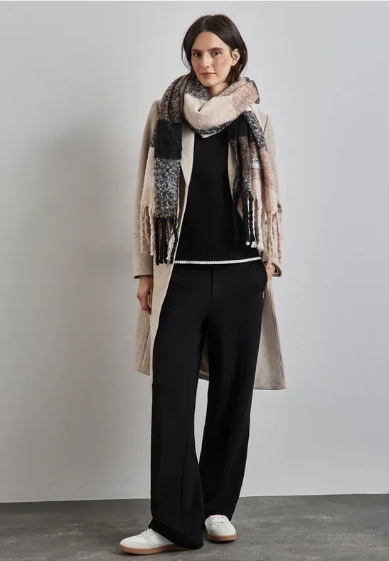 Street One Karierter Madras Schal Online Outlet