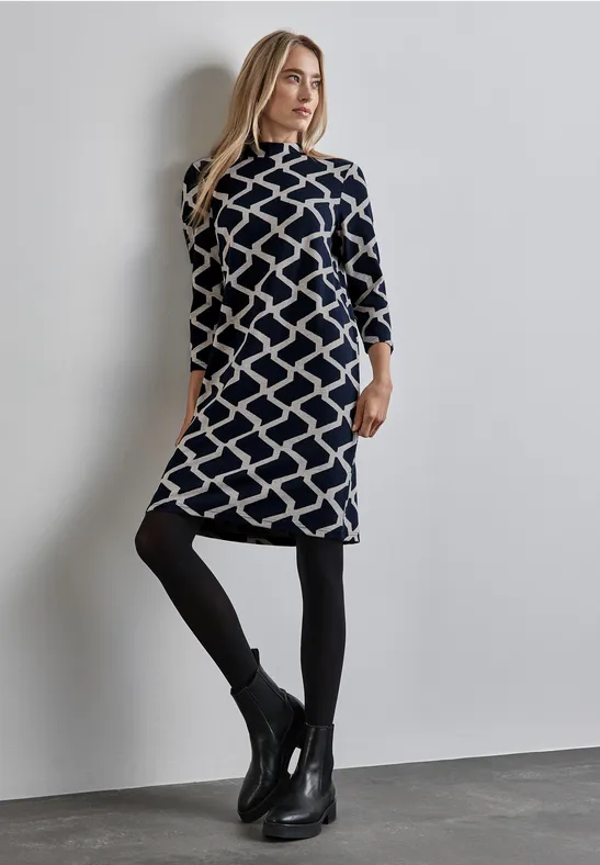 Street One Jaquard-Kleid VIP-Rabatte