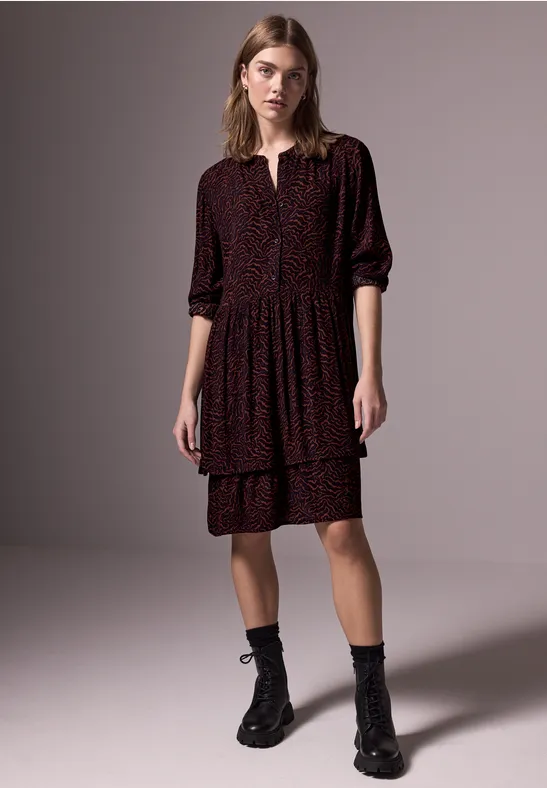 Street One Bedrucktes Tunika-Kleid Tiefpreis