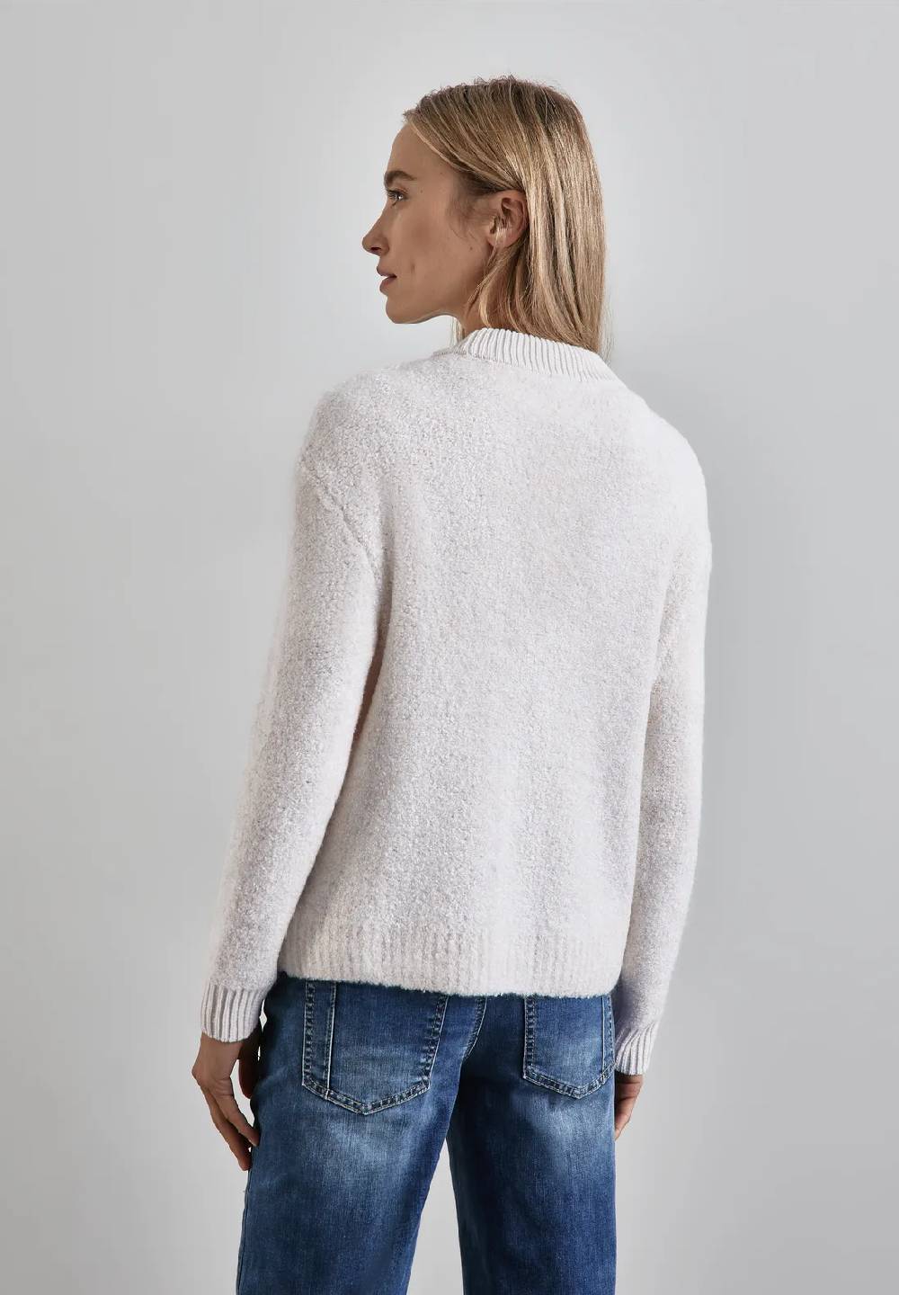 Street One Bouclé-Cardigan Bis zu 50% Rabatt