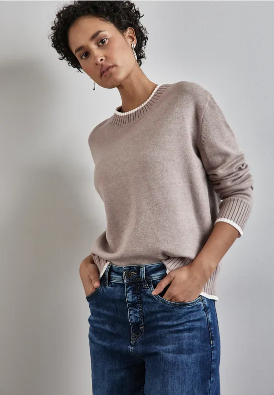 Street One Pullover mit Tipping Bis zu 65% Rabatt