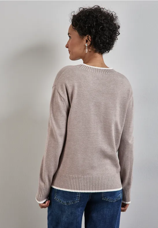 Street One Pullover mit Tipping Bis zu 65% Rabatt