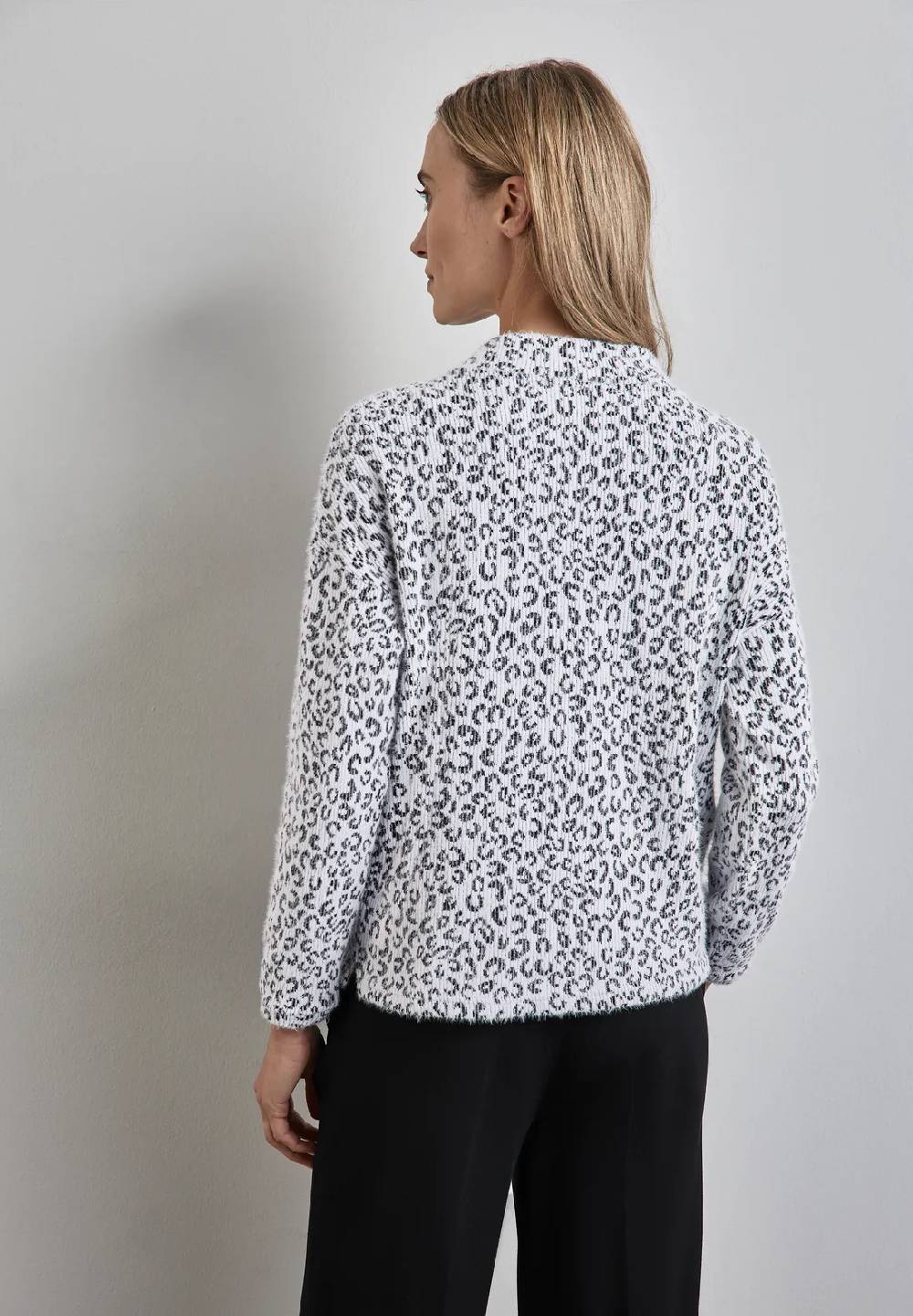 Street One Flauschiges Leo-Shirt Nur für heute