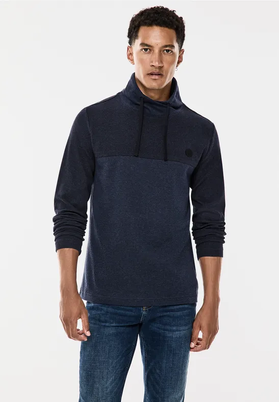 Street One Jaquard-Langarmshirt Super Rabatt