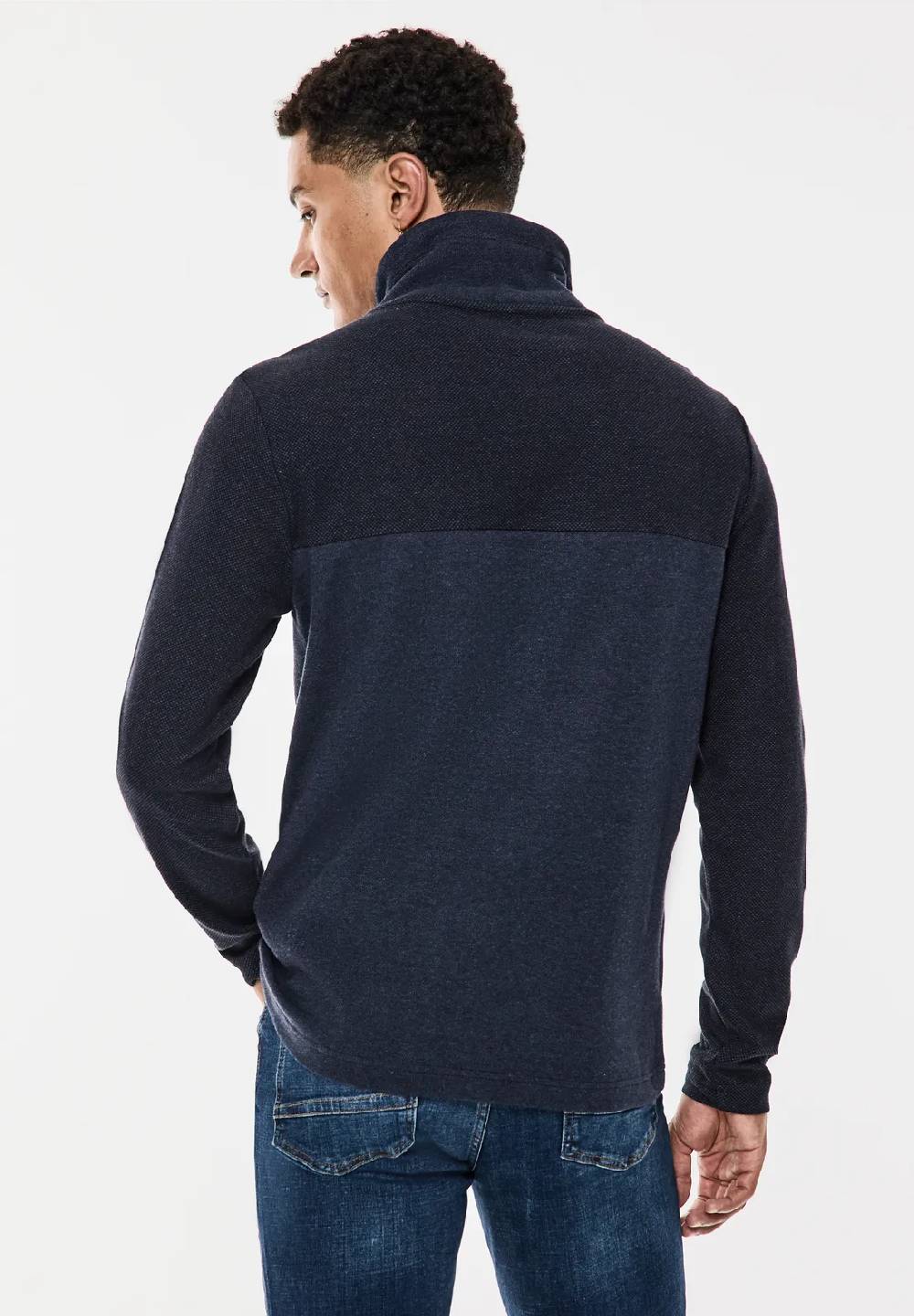 Street One Jaquard-Langarmshirt Super Rabatt