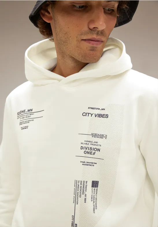 Street One Kapuzenpullover mit Artwork Fabrikladen