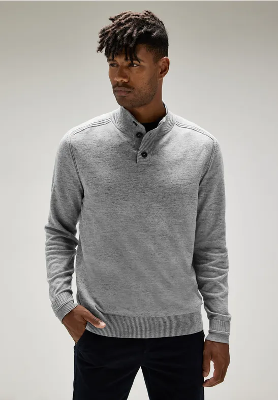 Street One Troyer Strickpullover Black Friday Preise
