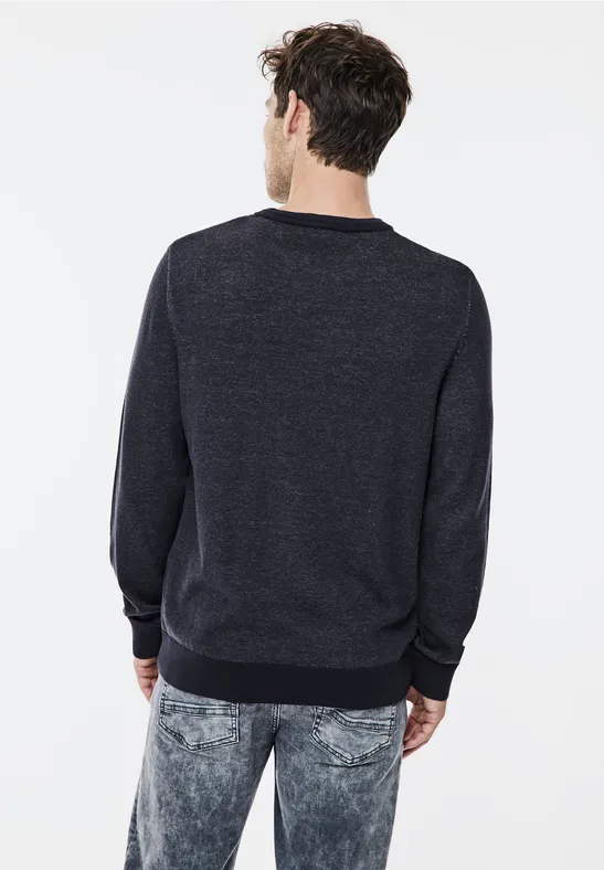 Street One Pullover in Two Tone Optik 50% Rabatt für begrenzte Zeit