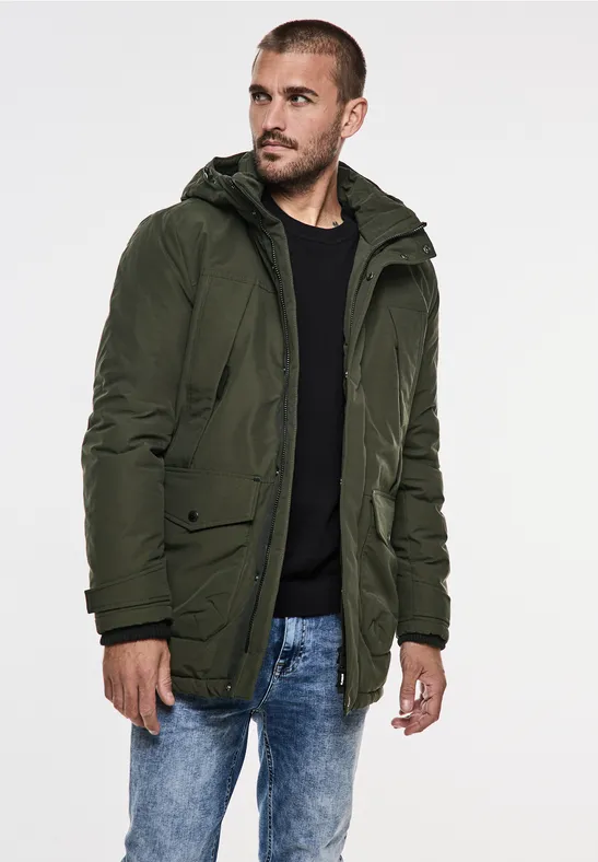 Street One Sportiver Parka mit Kapuze Günstiger Verkauf