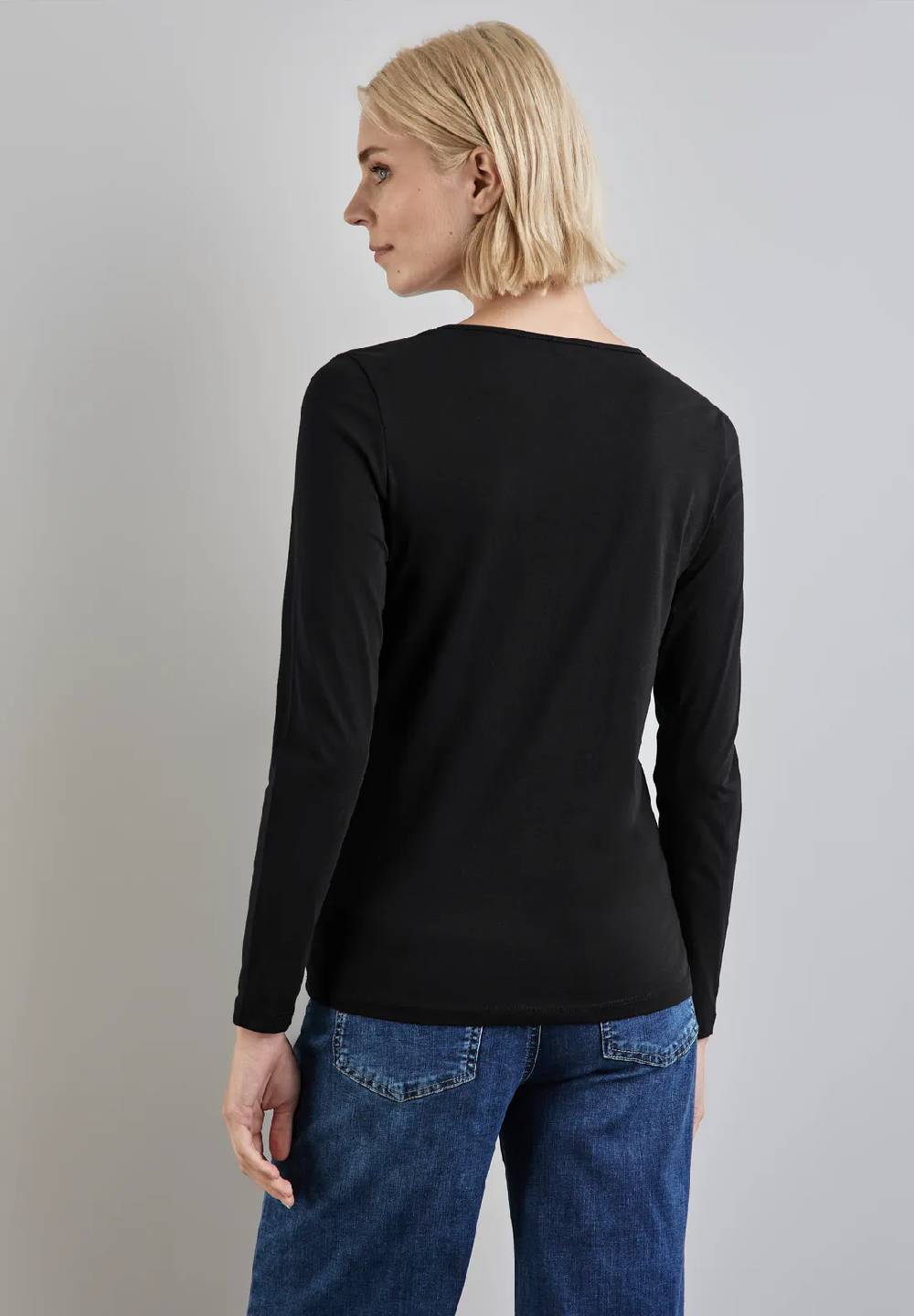 Street One Basic Langarmshirt Günstig kaufen