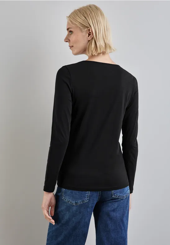 Street One Basic Langarmshirt Günstig kaufen