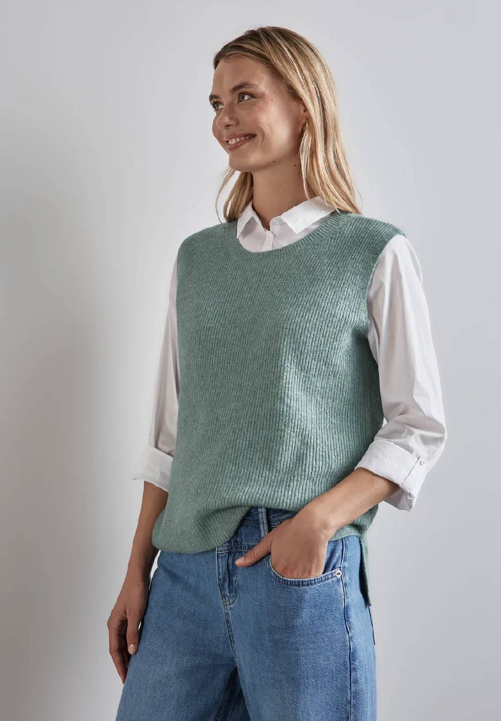 Street One Ärmelloser Pullover Online Shopping