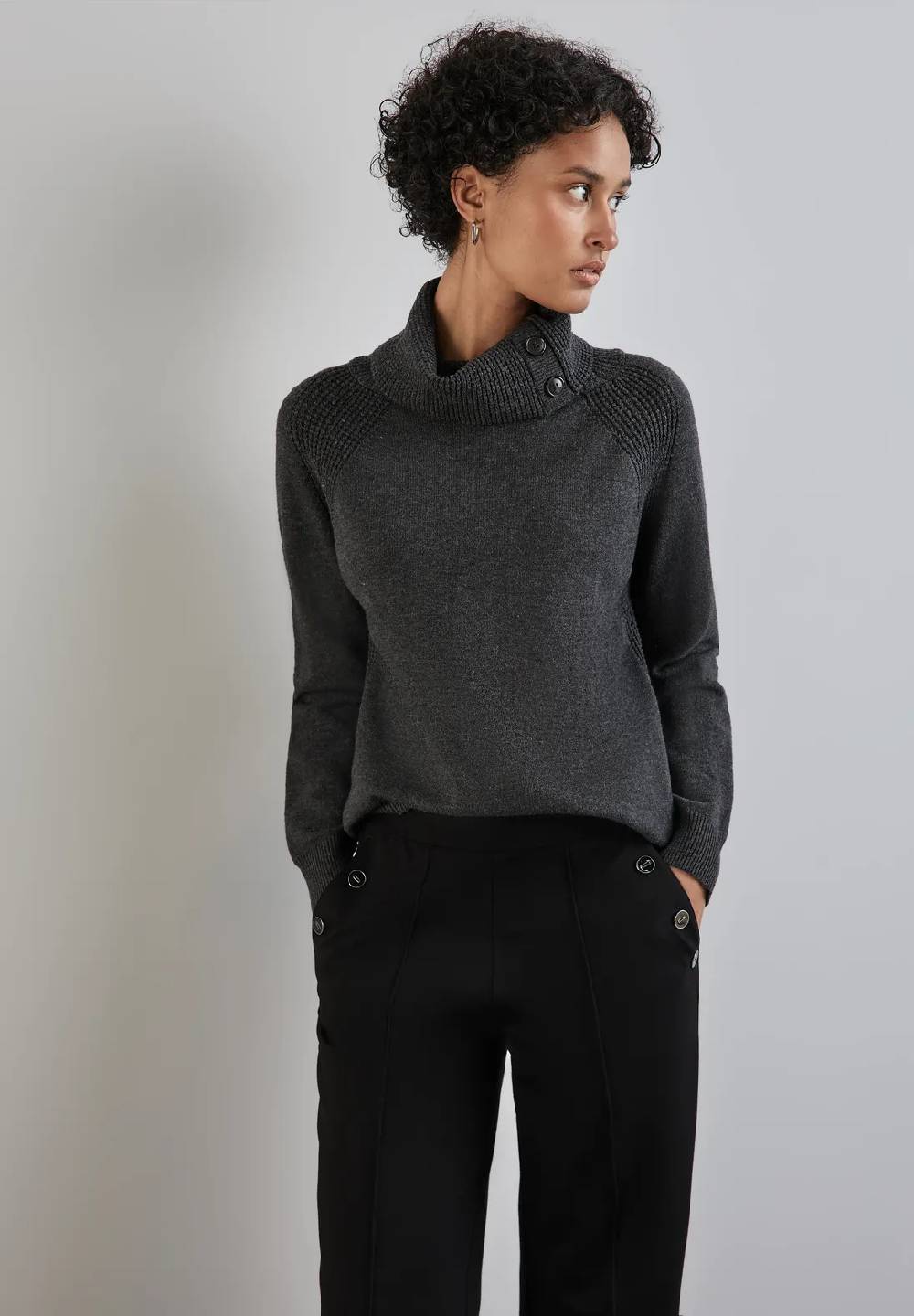 Street One Pullover mit Stehkragen Exklusivangebot