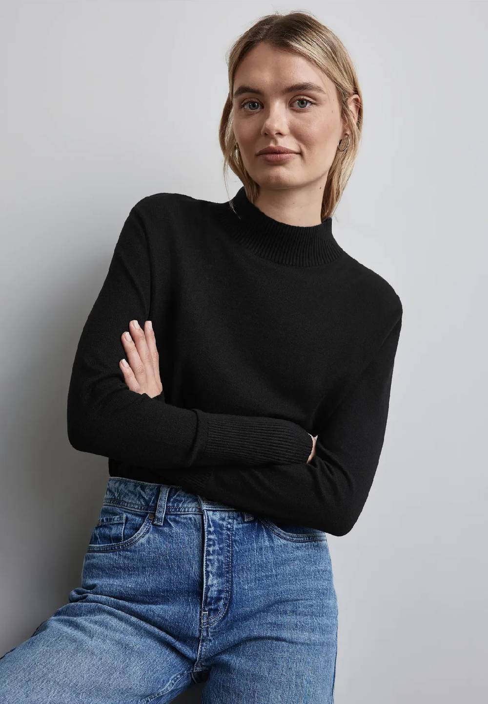 Street One Basic Turtleneck Pullover Preisnachlass