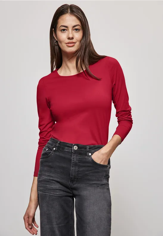 Street One Basic Langarmshirt Cyber Monday