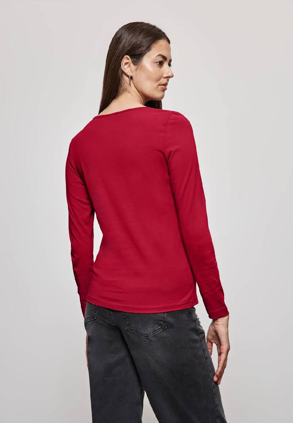 Street One Basic Langarmshirt Cyber Monday
