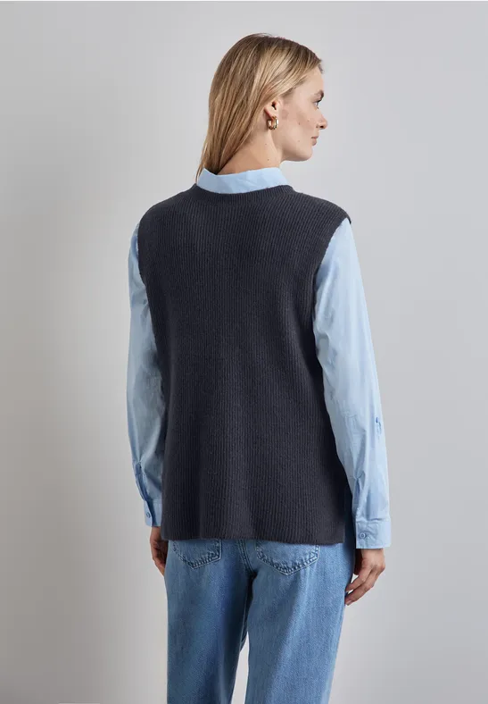 Street One Ärmelloser Pullover Weihnachtsangebot